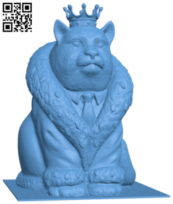 Grave of honour of Manfred Deix – Cat H006673 file stl free download 3D Model for CNC and 3d printer