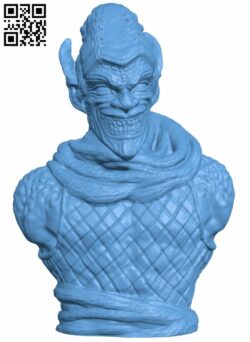 Green Goblin bust H006822 file stl free download 3D Model for CNC and 3d printer