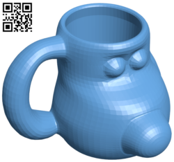 Gromit mug H006732 file stl free download 3D Model for CNC and 3d printer