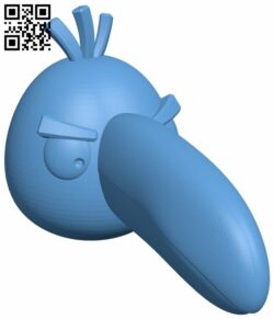 Hal – Angry Birds H007140 file stl free download 3D Model for CNC and 3d printer