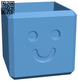 Happy planter H007303 file stl free download 3D Model for CNC and 3d printer