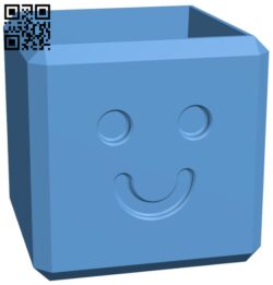 Happy planter H007303 file stl free download 3D Model for CNC and 3d printer