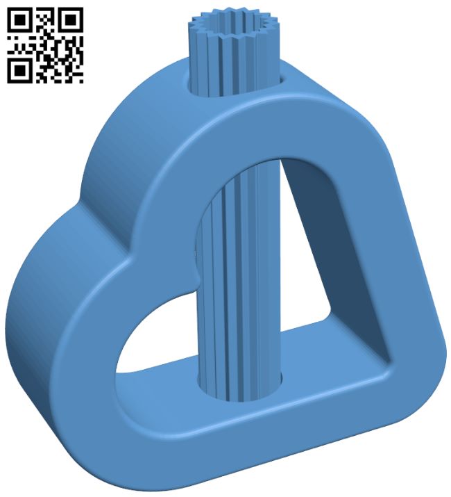 Heart Vase H007433 file stl free download 3D Model for CNC and 3d printer