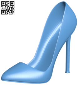 High heeled shoes H006759 file stl free download 3D Model for CNC and 3d printer