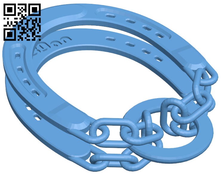 Horse shoe puzzle H006761 file stl free download 3D Model for CNC and 3d printer