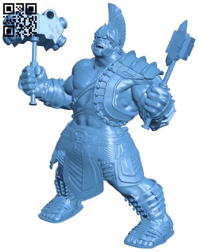Hulk Ragnarok H007434 file stl free download 3D Model for CNC and 3d printer