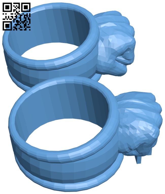 Hulk hand rings H006961 file stl free download 3D Model for CNC and 3d printer