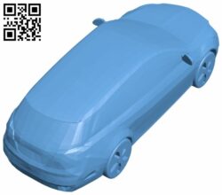 Insignia Sports Tourer – Car H007146 file stl free download 3D Model for CNC and 3d printer