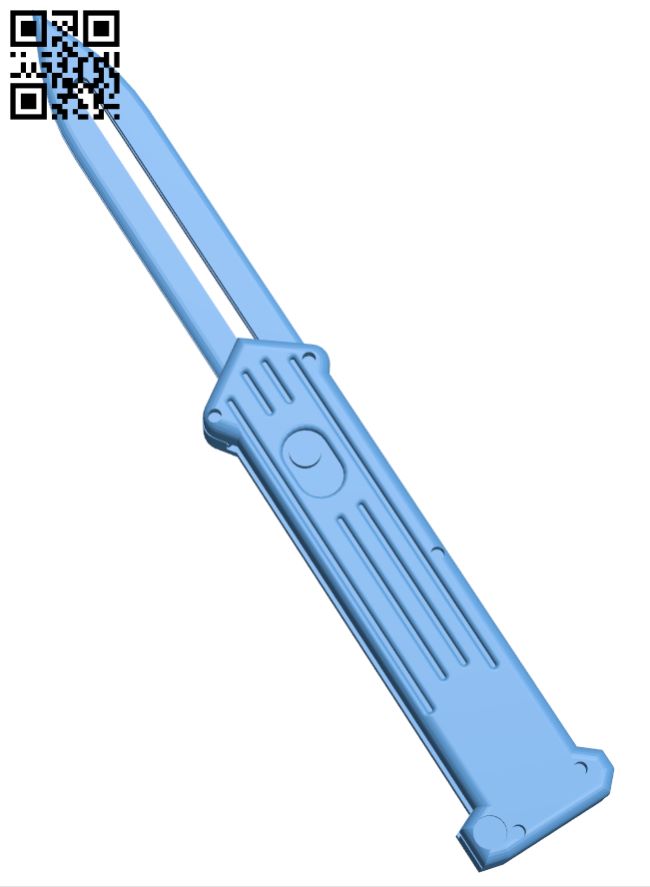Joker TDK knife H007436 file stl free download 3D Model for CNC and 3d printer