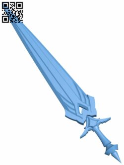 Kayle sword H007475 file stl free download 3D Model for CNC and 3d printer