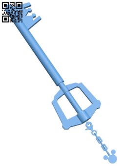 Keyblade H007149 file stl free download 3D Model for CNC and 3d printer