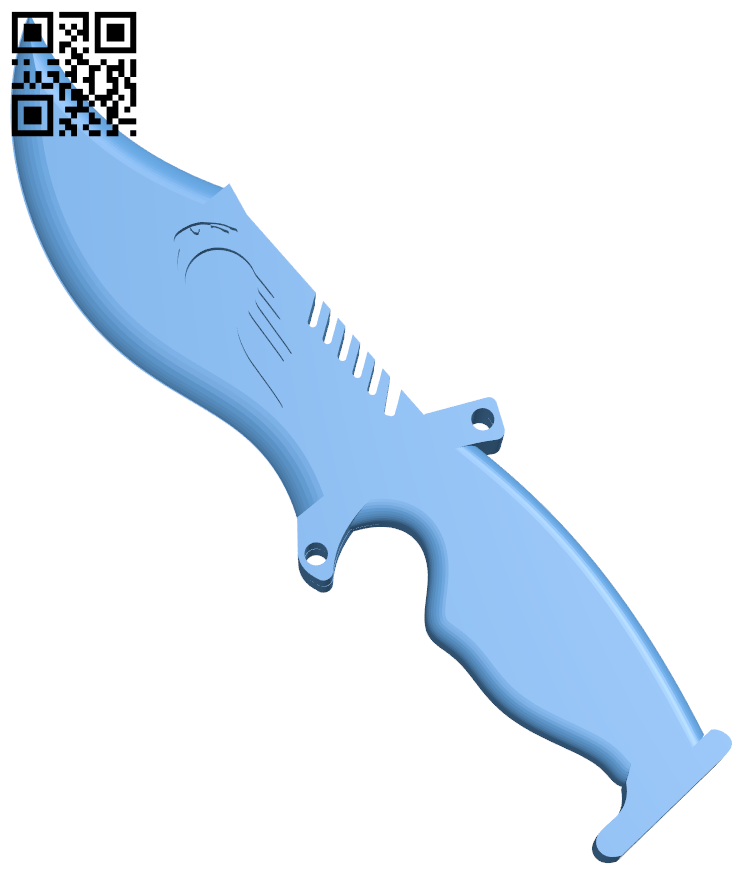 STL file kiridashi, japanese bonsai knife 🔪・Model to download