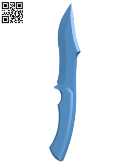 Knife H006763 file stl free download 3D Model for CNC and 3d printer