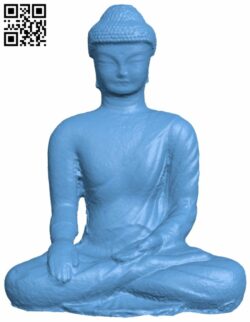 Korean Buddha H007154 file stl free download 3D Model for CNC and 3d printer