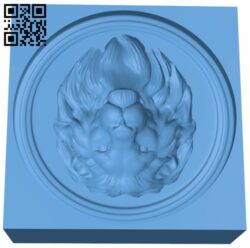 Lion – 3D optical illusion H006996 file stl free download 3D Model for CNC and 3d printer