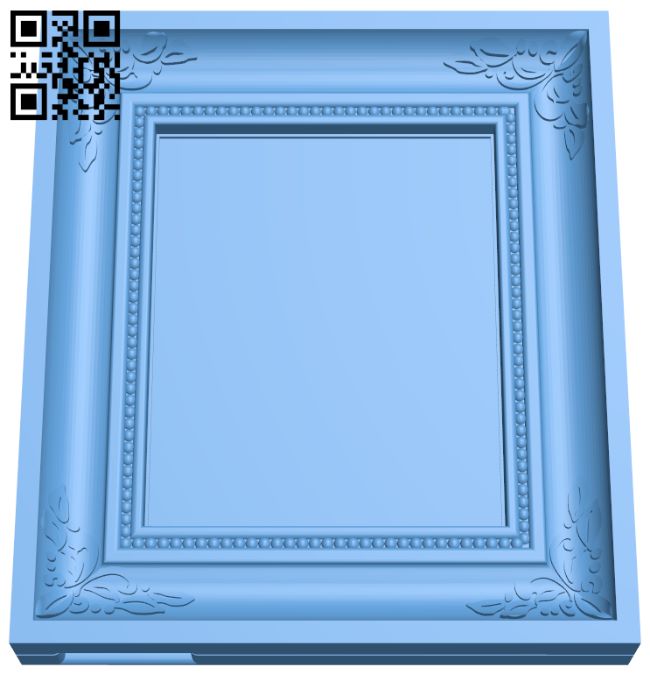 Litophane picture frame H007038 file stl free download 3D Model for CNC and 3d printer