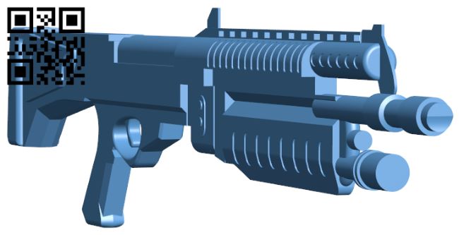 M90 Shotgun H007373 file stl free download 3D Model for CNC and 3d printer