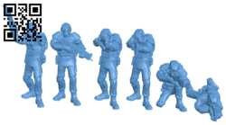MW5 Riflemen H006765 file stl free download 3D Model for CNC and 3d printer