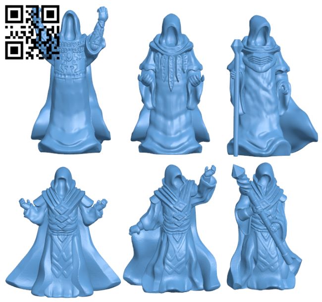 Fichier STL gratuit Figurine magnétique modulaire DnD - Mage 🧙・Modèle pour  imprimante 3D à télécharger・Cults