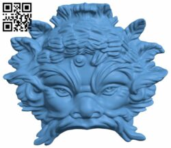 Mask H006827 file stl free download 3D Model for CNC and 3d printer