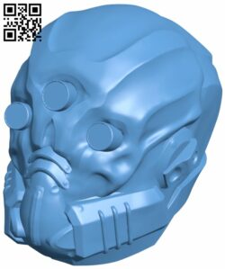 Mask Of The Third Man Helmet H007003 file stl free download 3D Model for CNC and 3d printer