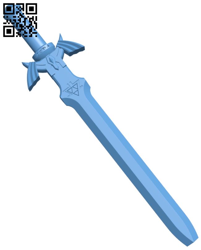 Master sword pen H007160 file stl free download 3D Model for CNC and 3d printer