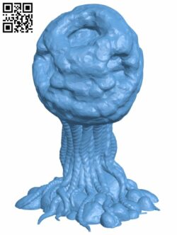 Medusozoa Mushroom H007375 file stl free download 3D Model for CNC and 3d printer