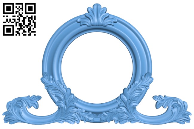 Mirror frame pattern T0000593 download free stl files 3d model for CNC wood carving