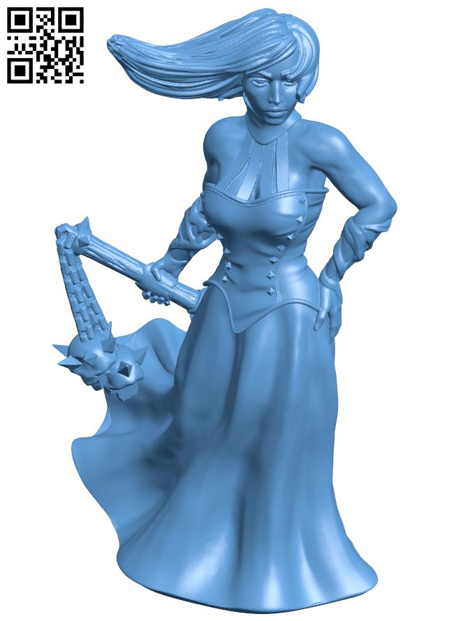 Miss Vicar H007163 file stl free download 3D Model for CNC and 3d printer