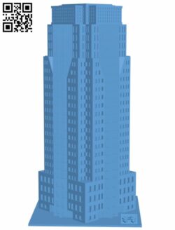 Nakatomi Tower H006891 file stl free download 3D Model for CNC and 3d printer