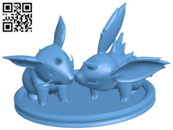 Nidoran – Pokemon H006766 file stl free download 3D Model for CNC and 3d printer