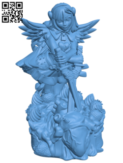 Open heart Valentine Izanagi H006683 file stl free download 3D Model for CNC and 3d printer