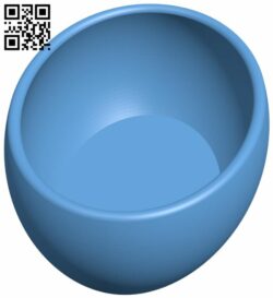 Oval bowl H006832 file stl free download 3D Model for CNC and 3d printer