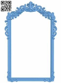 Picture frame or mirror T0000710 download free stl files 3d model for CNC wood carving