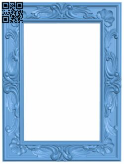 Picture frame or mirror T0000711 download free stl files 3d model for CNC wood carving