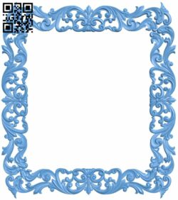 Picture frame or mirror T0000815 download free stl files 3d model for CNC wood carving
