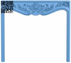 Picture frame or mirror T0000820 download free stl files 3d model for CNC wood carving