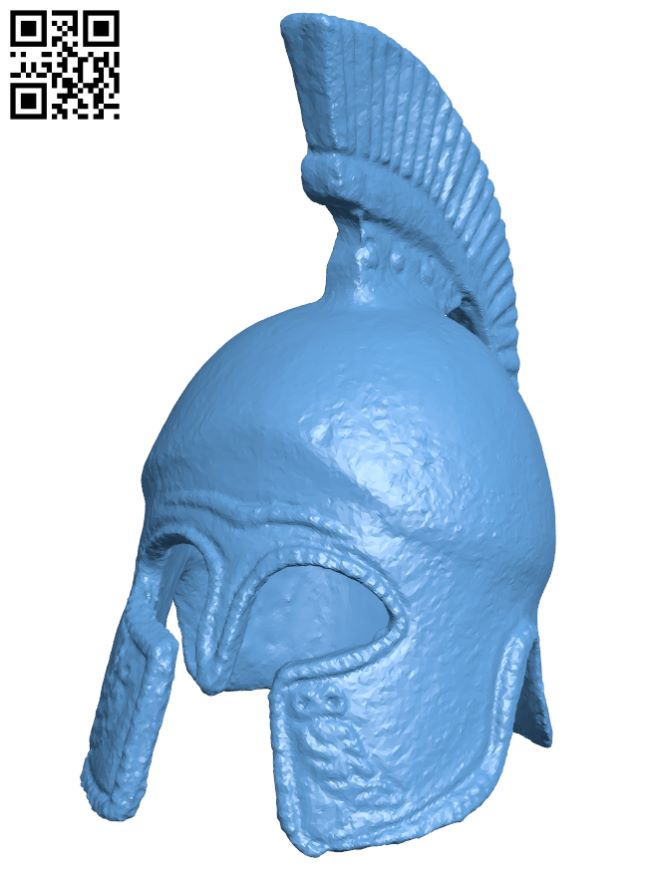 Pretorian helmet H007324 file stl free download 3D Model for CNC and 3d printer
