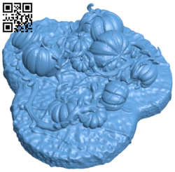 Pumpkin patch H006787 file stl free download 3D Model for CNC and 3d printer