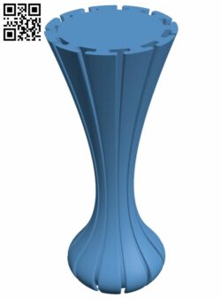 Seabound Vase H007325 file stl free download 3D Model for CNC and 3d printer