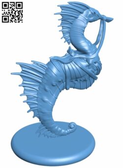 Seahorse H007071 file stl free download 3D Model for CNC and 3d printer