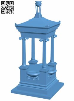 Serenity Fountain, Royal Exchange, London H007181 file stl free download 3D Model for CNC and 3d printer
