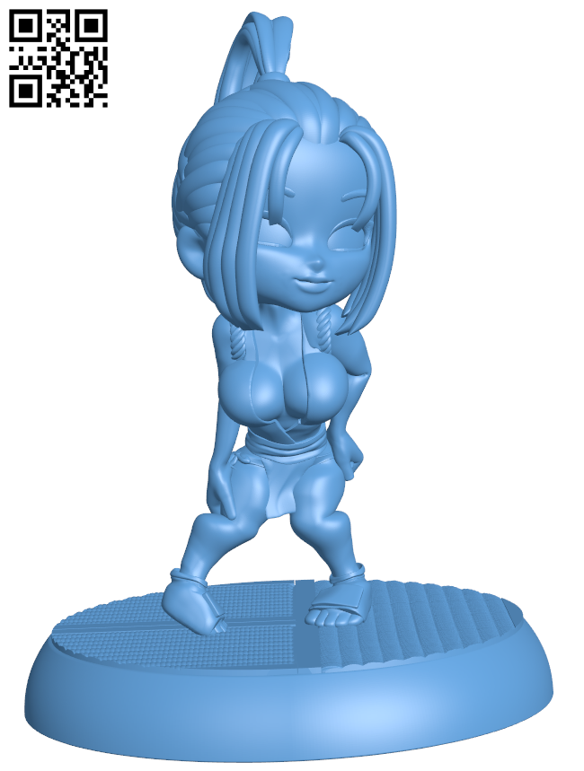 Shiranui Mai Chibi H006792 file stl free download 3D Model for CNC and 3d printer