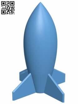 Simple Spannerhands Rocket H007328 file stl free download 3D Model for CNC and 3d printer