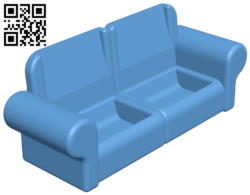 Sofa TV remote holder H006691 file stl free download 3D Model for CNC and 3d printer
