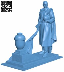 Soviet soldier H006903 file stl free download 3D Model for CNC and 3d printer