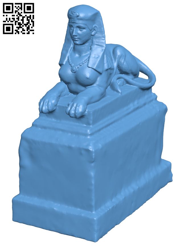 Sphinx H007491 file stl free download 3D Model for CNC and 3d printer