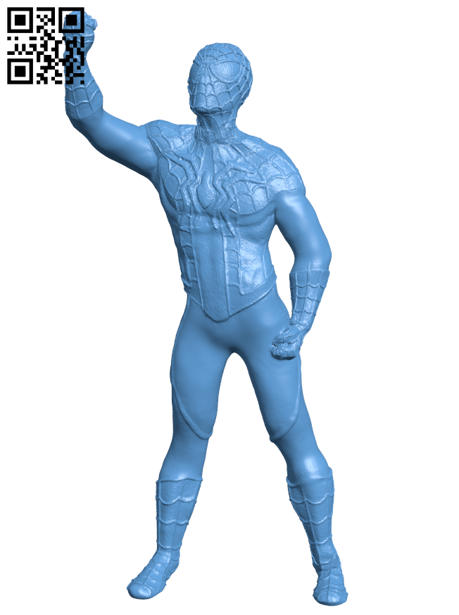 Spiderman - Superhero H006636 file stl free download 3D Model for CNC and 3d printer
