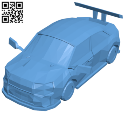 Sports car H006693 file stl free download 3D Model for CNC and 3d printer