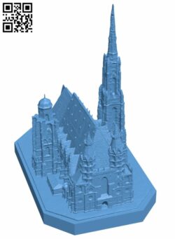 St. Stephen’s Cathedral H007494 file stl free download 3D Model for CNC and 3d printer